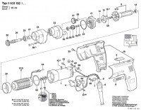 Bosch 0 602 132 104 GR.57 High Frequency Drill Spare Parts